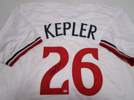 Max Kepler of the Minnesota Twins signed autographed baseball jersey PAAS COA 340