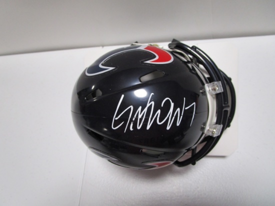 CJ Stroud of the Houston Texans signed autographed mini football helmet PAAS COA 271