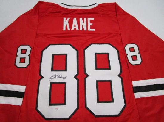 Patrick Kane of the Chicago Blackhawks signed autographed hockey jersey PAAS COA 885