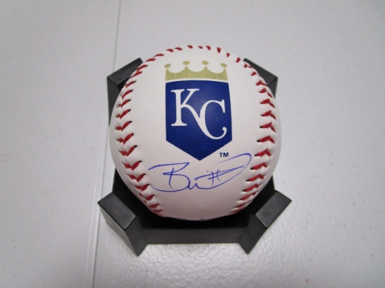 Bobby Witt Jr of the KC Royals signed autographed logo baseball PAAS COA 131