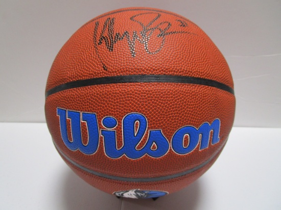 Klay Thompson of the Dallas Mavericks signed autographed full size basketball PAAS COA 721