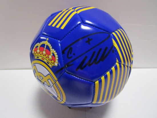 Cristiano Ronaldo of Real Madrid signed autographed full size soccer ball PAAS COA 816