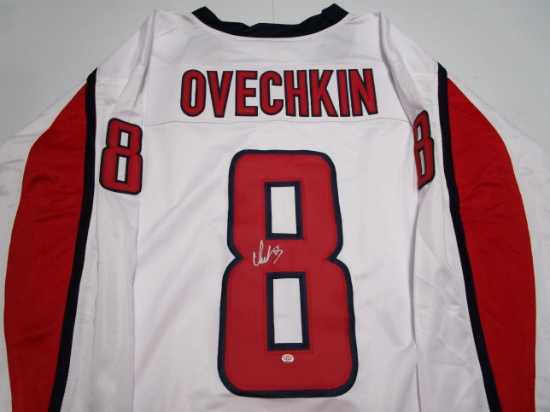 Alexander Ovechkin of the Washington Capitals signed autographed hockey jersey PAAS COA 421