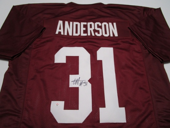 Will Anderson of the Alabama Crimson Tide signed autographed football jersey PAAS COA 407