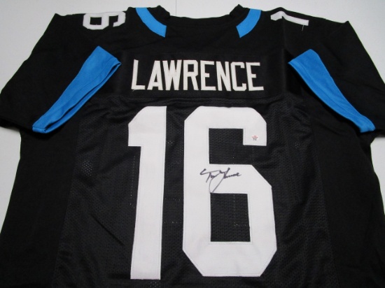Trevor Lawrence of the Jacksonville Jaguars signed autographed football jersey PAAS COA 705