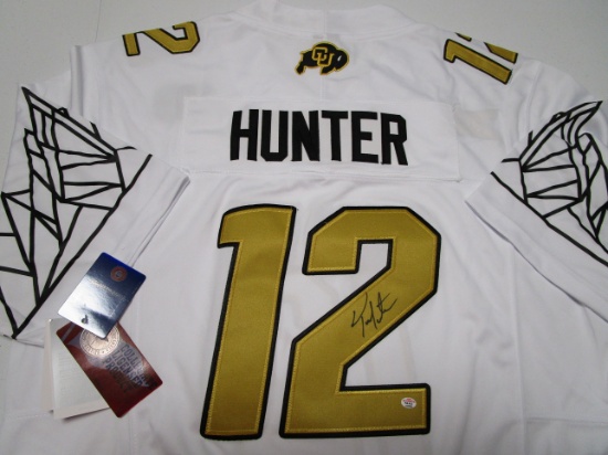 Travis Hunter of the Colorado Buffaloes signed autographed football jersey PAAS COA 056