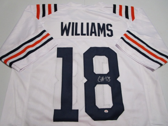 Caleb Williams of the Chicago Bears signed autographed football jersey PAAS COA 330
