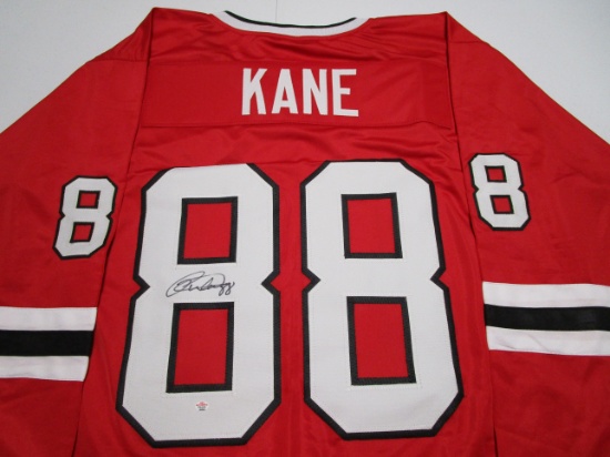 Patrick Kane of the Chicago Blackhawks signed autographed hockey jersey PAAS COA 891