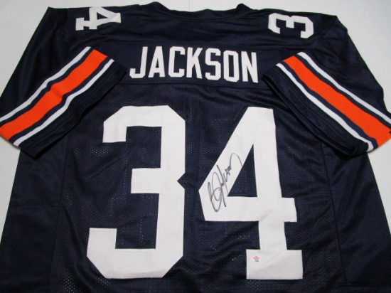 Bo Jackson of the Auburn Tigers signed autographed football jersey PAAS COA 635