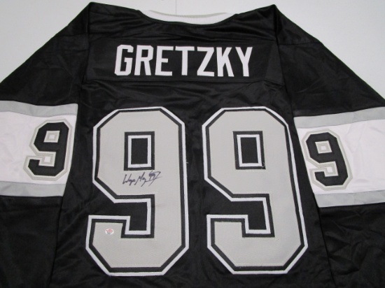 Wayne Gretzky of the LA Kings signed autographed hockey jersey PAAS COA 541
