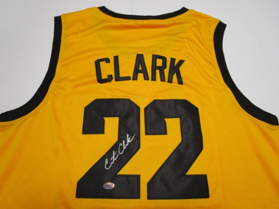 Caitlin Clark of the Iowa Hawkeyes signed autographed basketball jersey Legends COA 432