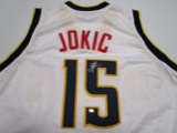 Nikola Jokic of the Denver Nuggets signed autographed basketball jersey PAAS COA 449