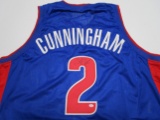 Cade Cunningham of the Detroit Pistons signed autographed basketball jersey PAAS COA 749