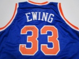 Patrick Ewing of the NY Knicks signed autographed basketball jersey PAAS COA 391