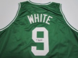 Derrick White of the Boston Celtics signed autographed basketball jersey PAAS COA 376