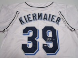 Kevin Kiermaier of the Tampa Bay Rays signed autographed baseball jersey PAAS COA 680