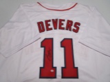 Rafael Devers of the Boston Red Sox signed autographed baseball jersey PAAS COA 606