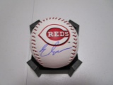 Elly De La Cruz of the Cincinnati Reds signed autographed logo baseball PAAS COA 220