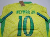 Neymar Jr of Brazil signed autographed soccer jersey PAAS COA 391