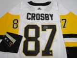 Sidney Crosby of the Pittsburgh Penguins signed autographed hockey jersey PAAS COA 339