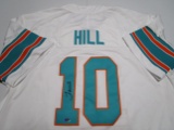 Tyreek Hill of the Miami Dolphins signed autographed football jersey Legends COA 453
