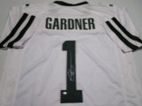 Sauce Gardner of the NY Jets signed autographed football jersey PAAS COA 054