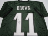 AJ Brown of the Philadelphia Eagles signed autographed football jersey PAAS COA 280