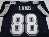 CeeDee Lamb of the Dallas Cowboys signed autographed football jersey PAAS COA 789
