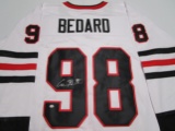 Connor Bedard of the Chicago Blackhawks signed autographed hockey jersey PAAS COA 760