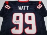 JJ Watt of the Houston Texans signed autographed football jersey PAAS COA 152