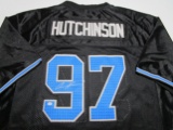 Aidan Hutchinson of the Detroit Lions signed autographed football jersey PAAS COA 772