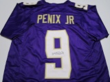 Michael Penix Jr of the Washington Huskies signed autographed football jersey PAAS COA 818