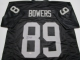Brock Bowers of the Las Vegas Raiders signed autographed football jersey PAAS COA 827