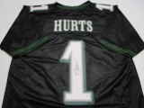 Jalen Hurts of the Philadelphia Eagles signed autographed football jersey PAAS COA 936