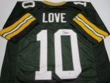Jordan Love of the Green Bay Packers signed autographed football jersey PAAS COA 270
