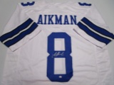 Troy Aikman of the Dallas Cowboys signed autographed football jersey PAAS COA 700