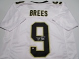 Drew Brees of the New Orleans Saints signed autographed football jersey PAAS COA 586