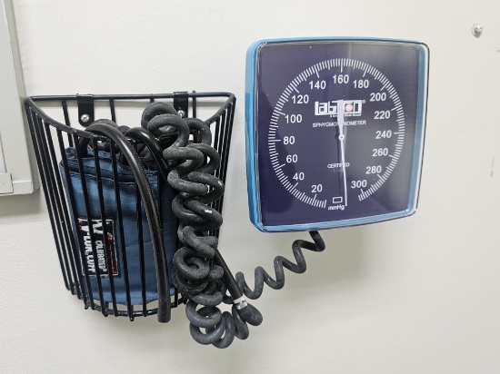Wall Mount Professional Blood Pressure Monitor with Stethoscope