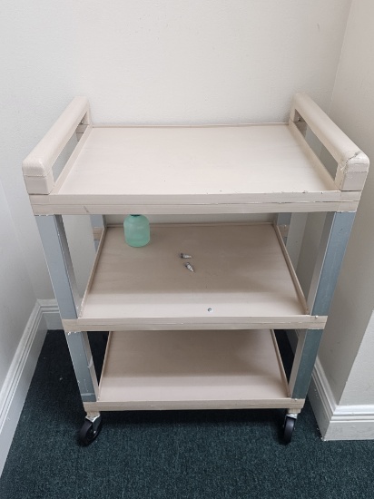 Three Tier Rolling Utility Cart