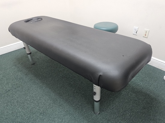 73" Massage Table with Adjustable Stool