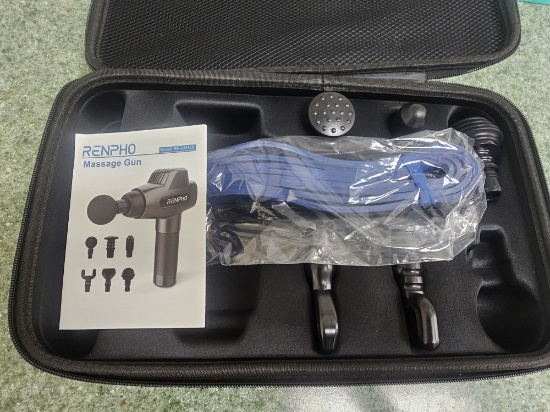 Renpho Massage Gun Case and Accessories (no unit)