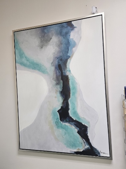 36" x 48" Artist Signed Framed Wall Art