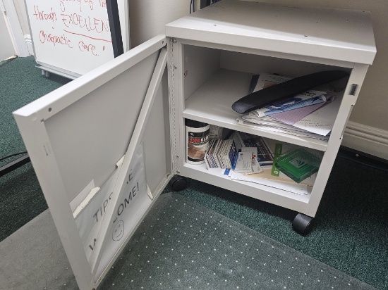 16" x 16" Rolling Storage Cabinet