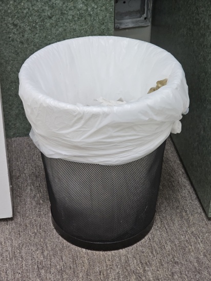Metal Trash Bins