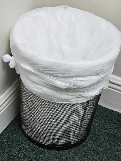 Metal Trash Bins