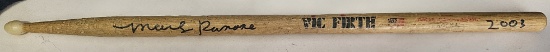 Signed Marky Ramone Drumstick 1994