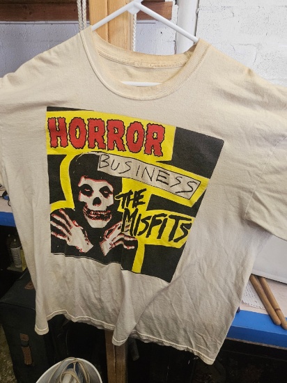 1979 "Horror Business" Original Silk Screened T-shirt by Danzig - First and Only Attempt at Adding R