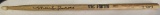 Signed Marky Ramone Drumstick 1994