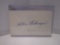Charlie Gehringer of the Detroit Tigers signed autographed index card KYC COA