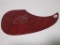 Chris Stapleton signed autographed guitar pick guard PAAS COA 954